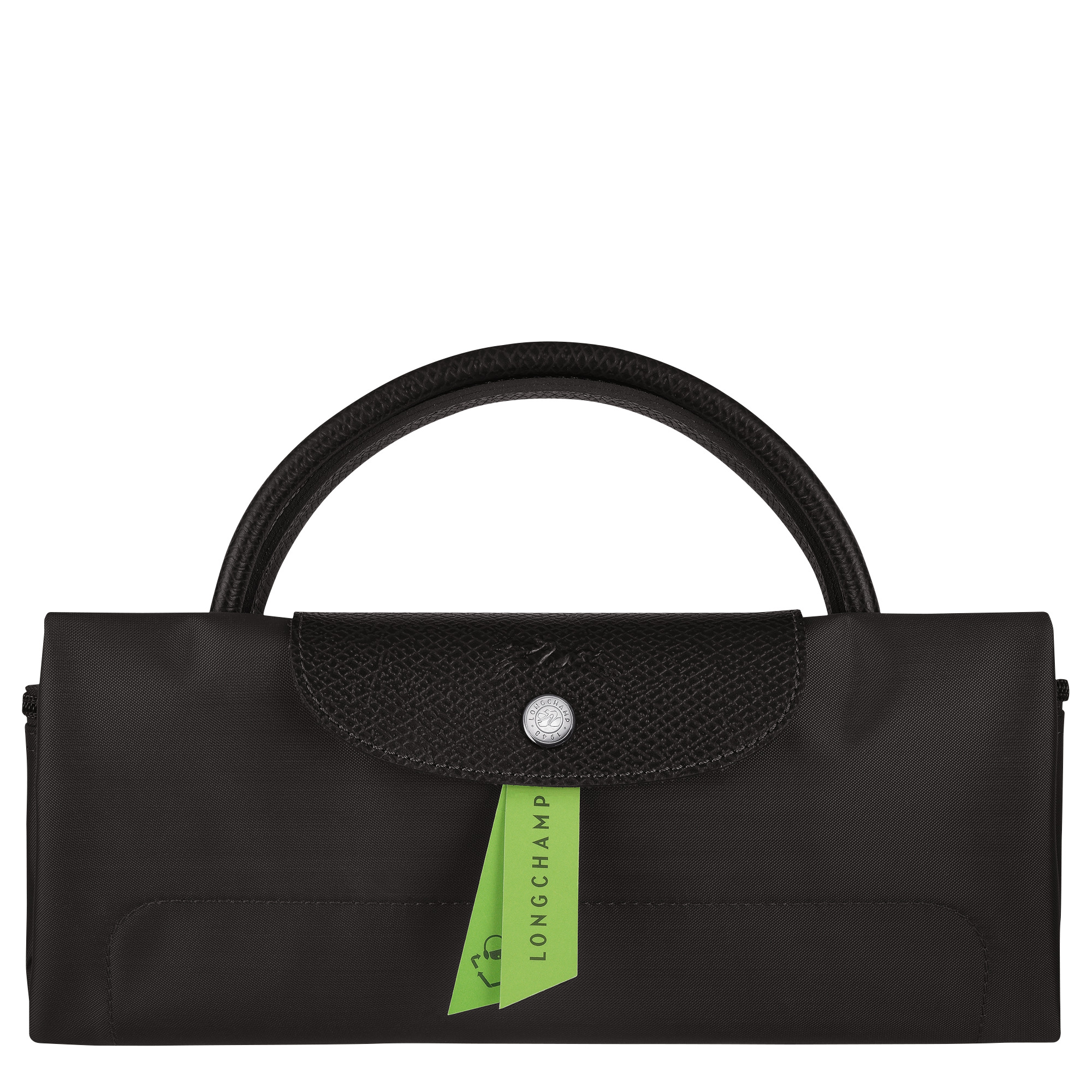 Le Pliage Green S Travel bag Black - Recycled canvas - 6