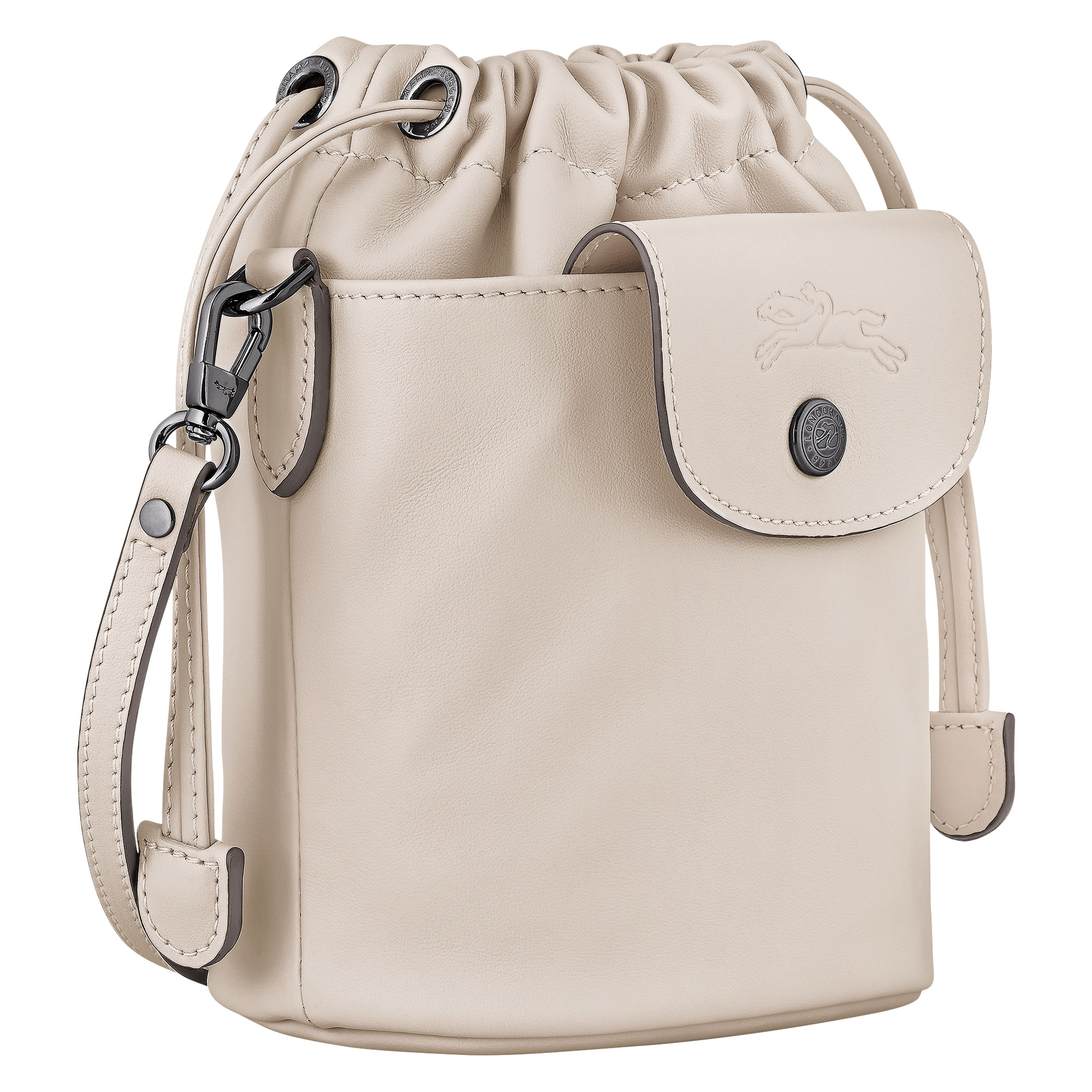Le Pliage Xtra Bucket bag Paper - Leather - 3