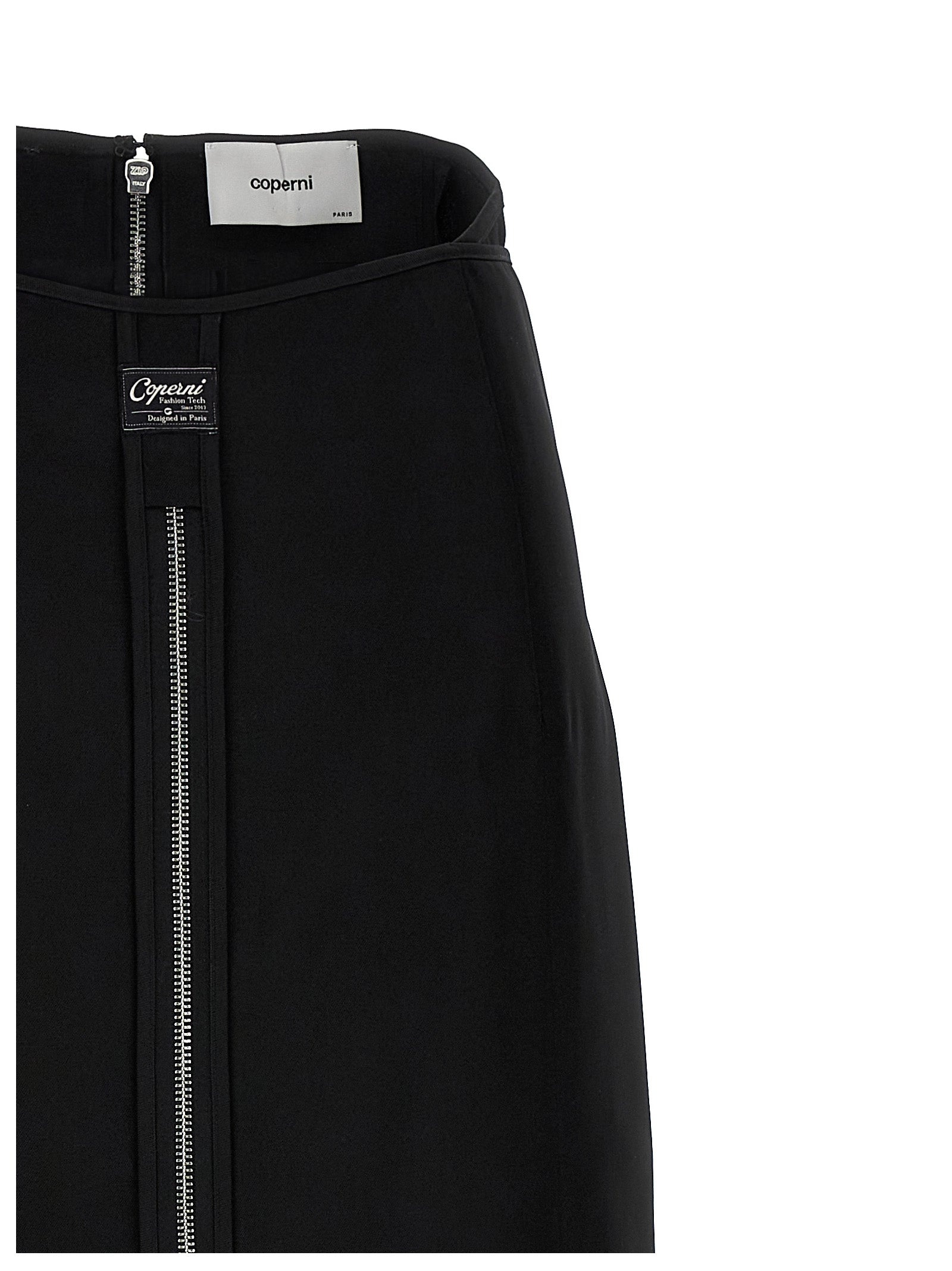スカート COPERNI 'Long Zip' skirt Black  COPJ75F3004 COPERNI Long Zip Skirts Black | wananluxury | REVERSIBLE