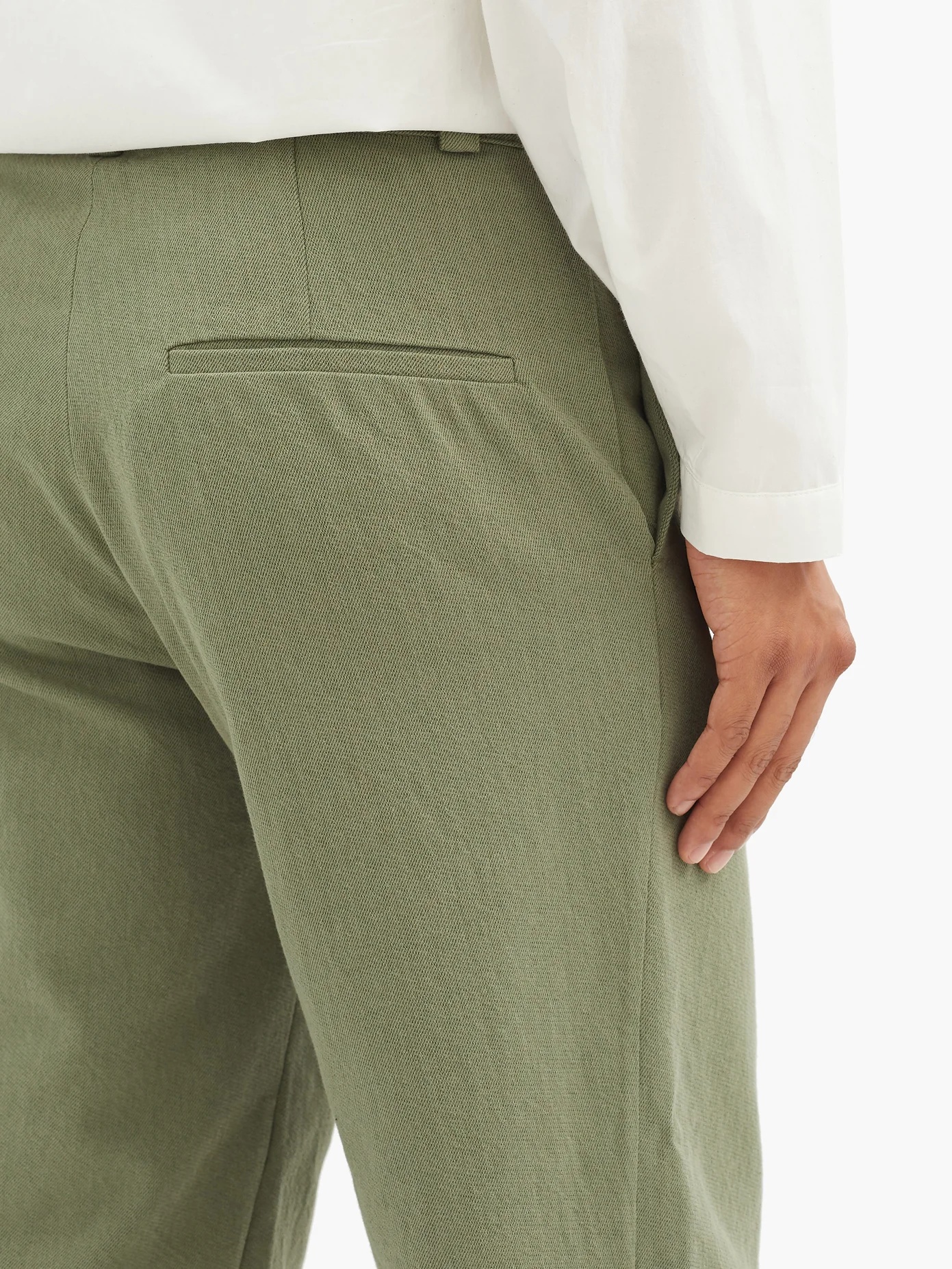 The Bricklayer cotton-blend cropped trousers - 4