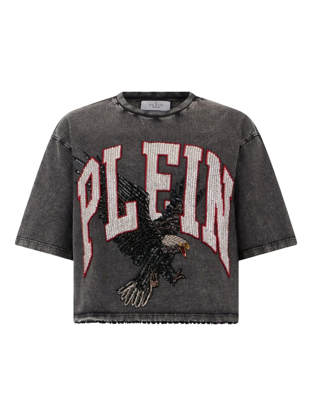 eagle-print T-shirt - 1