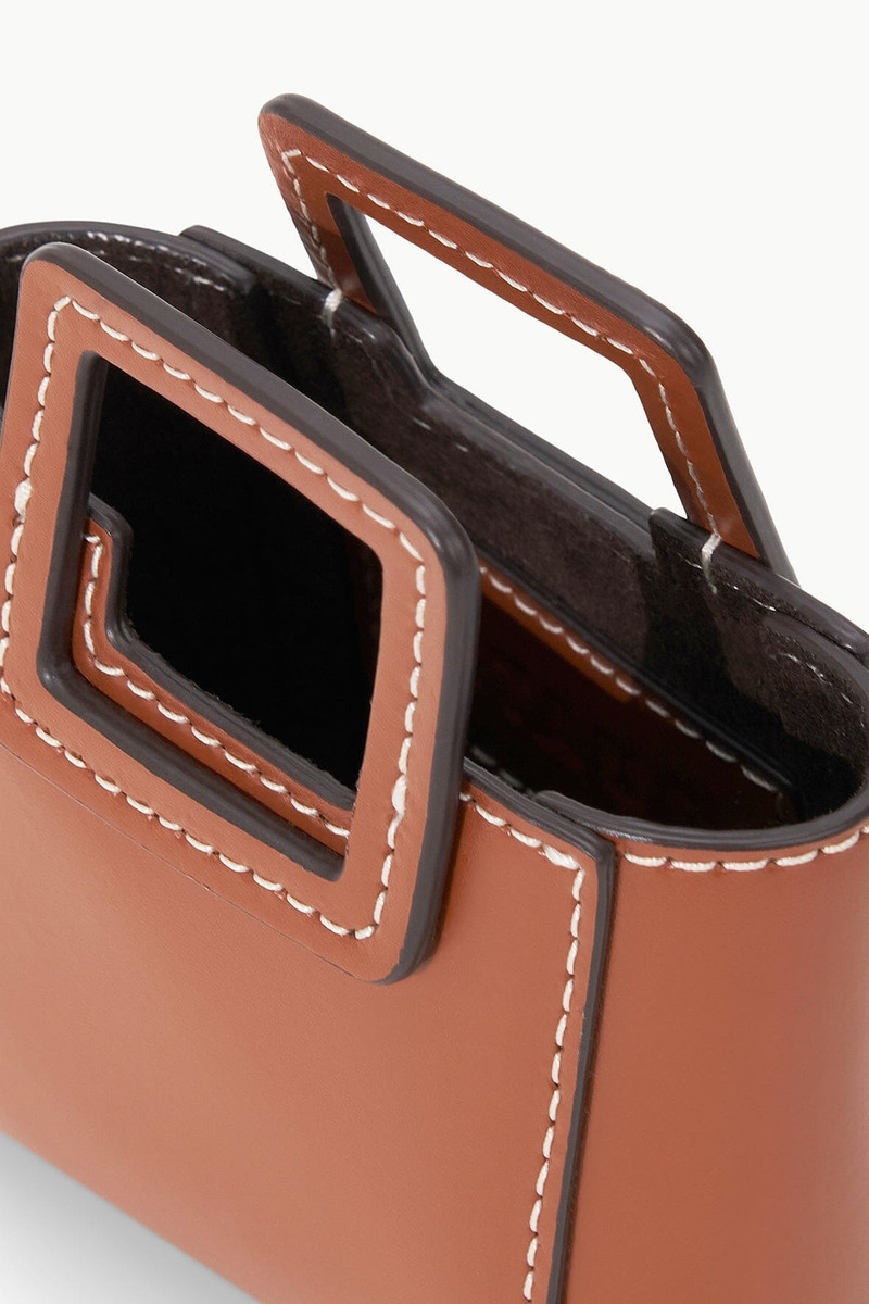 STAUD SHIRLEY MICRO NECKLACE TAN 7