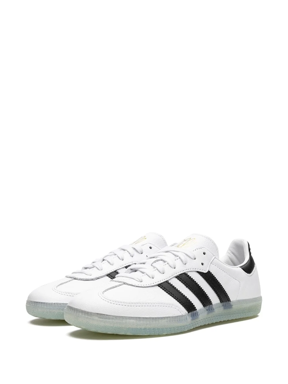 adidas gazelle silver green womens Adidas x Dill Samba Shoes - FTWR White / Core Black / Gold Metallic main image 0