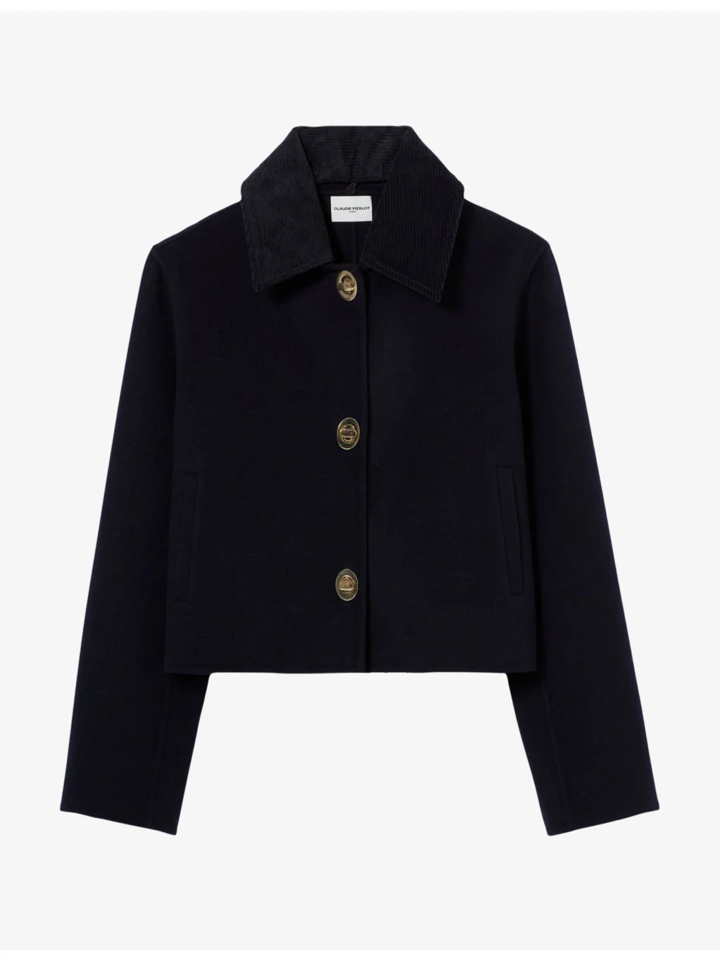 Boxy-Fit Corduroy Wool-Blend Jacket - 1