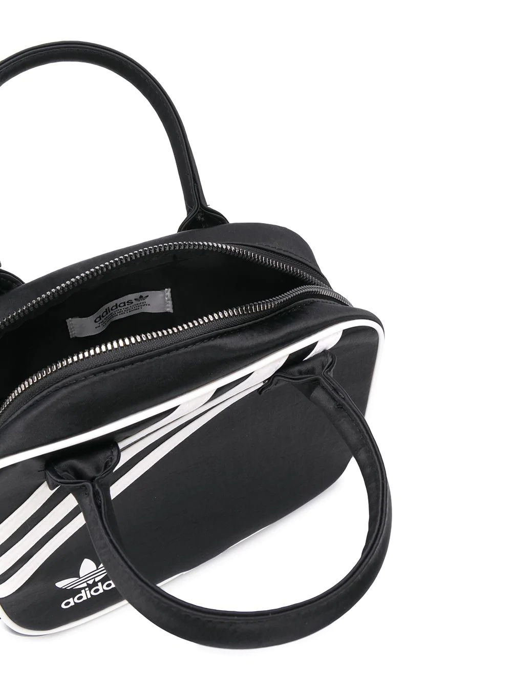 logo stripe backpack with top handles - 5