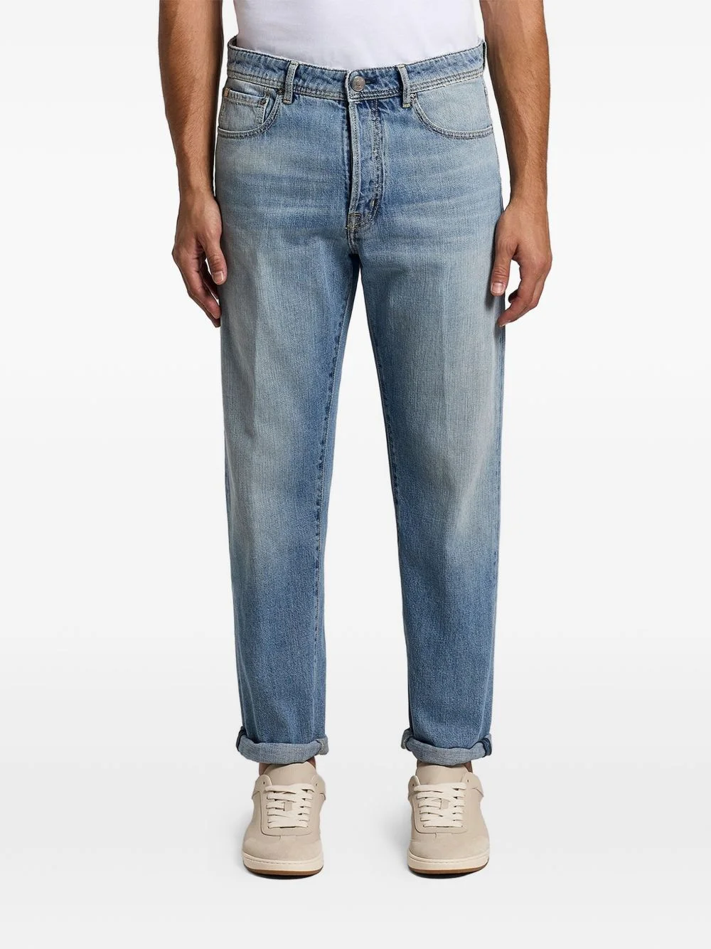 washed trousers - 1