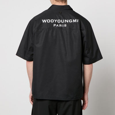 Wooyoungmi Wooyoungmi Short Sleeved Cotton-Poplin Shirt outlook