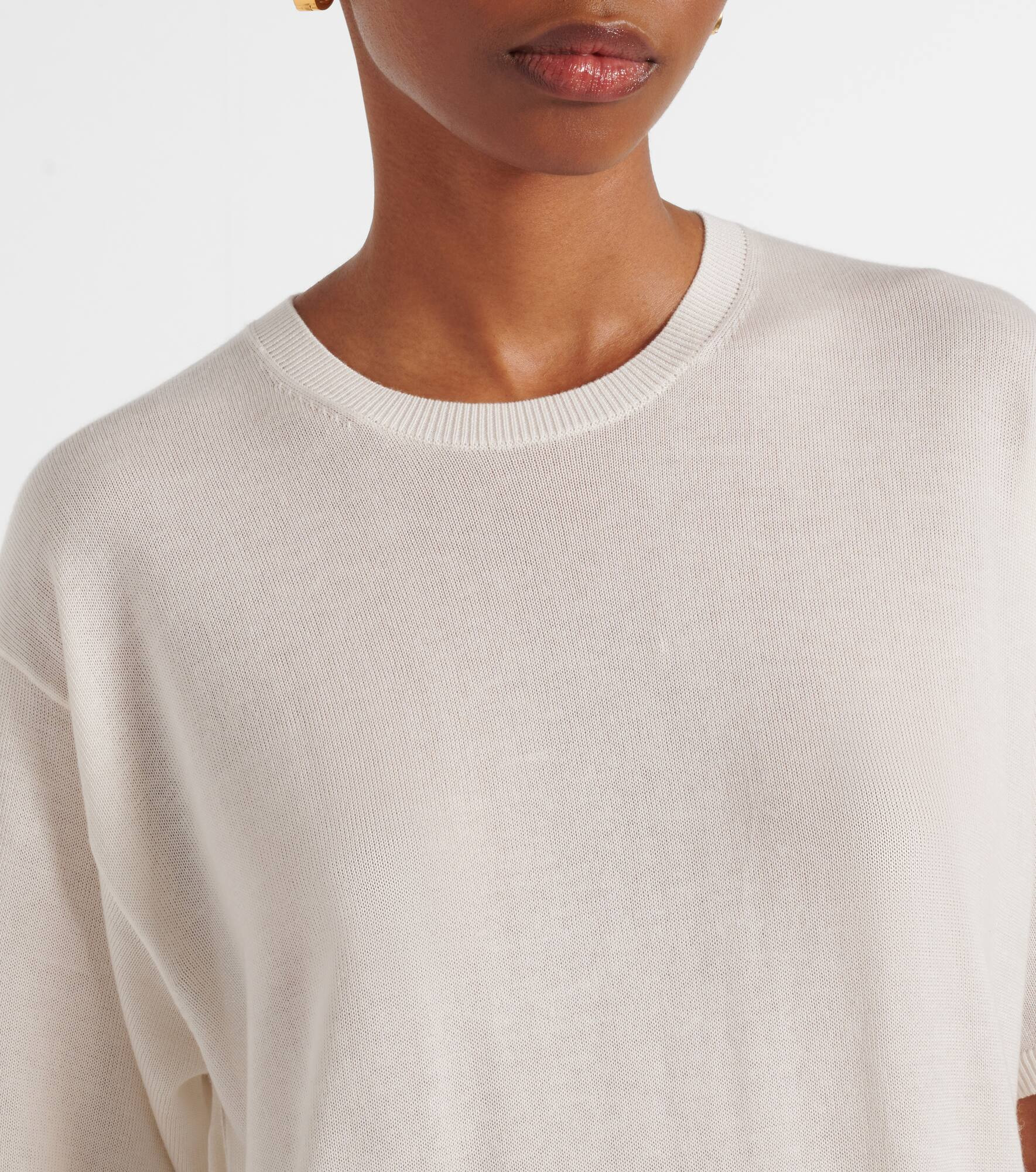 Semi-sheer T-shirt - 4