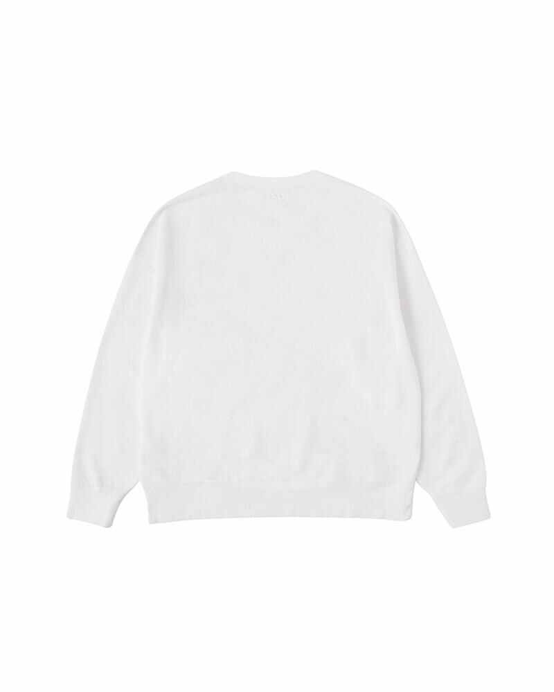 visvim JUMBO SB SWEAT L/S WHITE PATTERN outlook