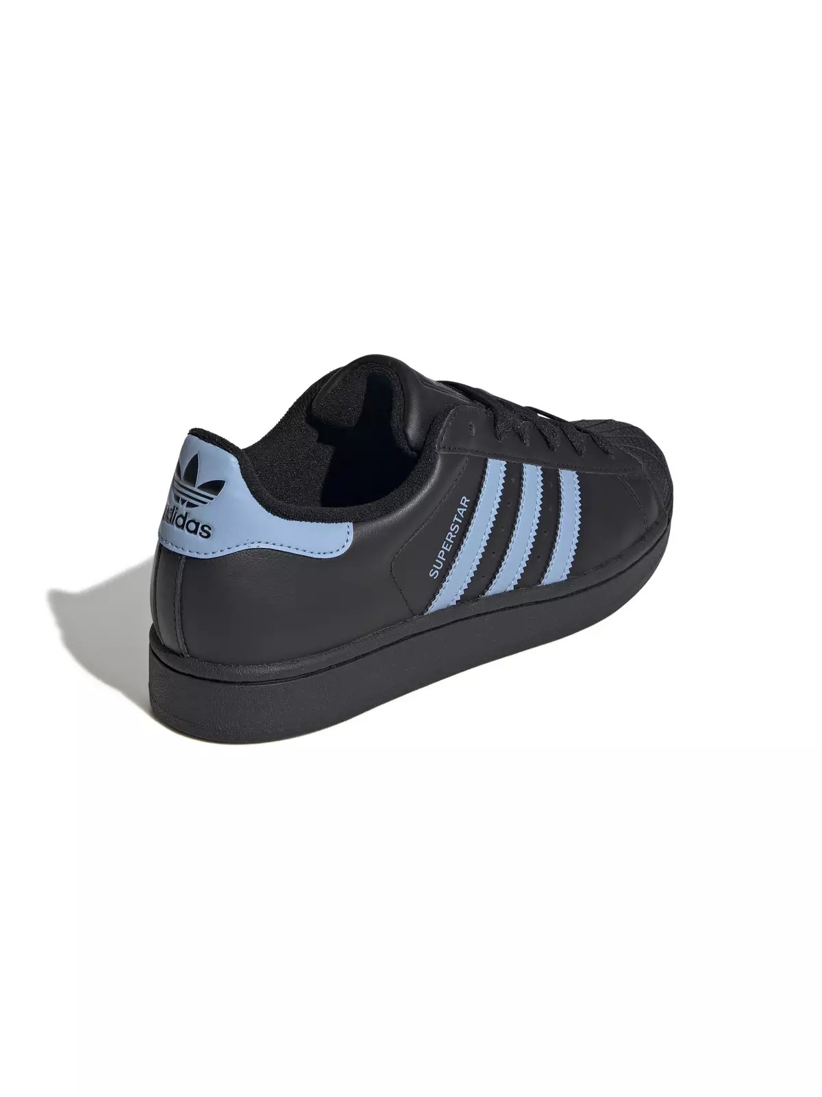 Originals Superstar II "Core Black/Ash Blue/Core Black" Women's Shoe - 4