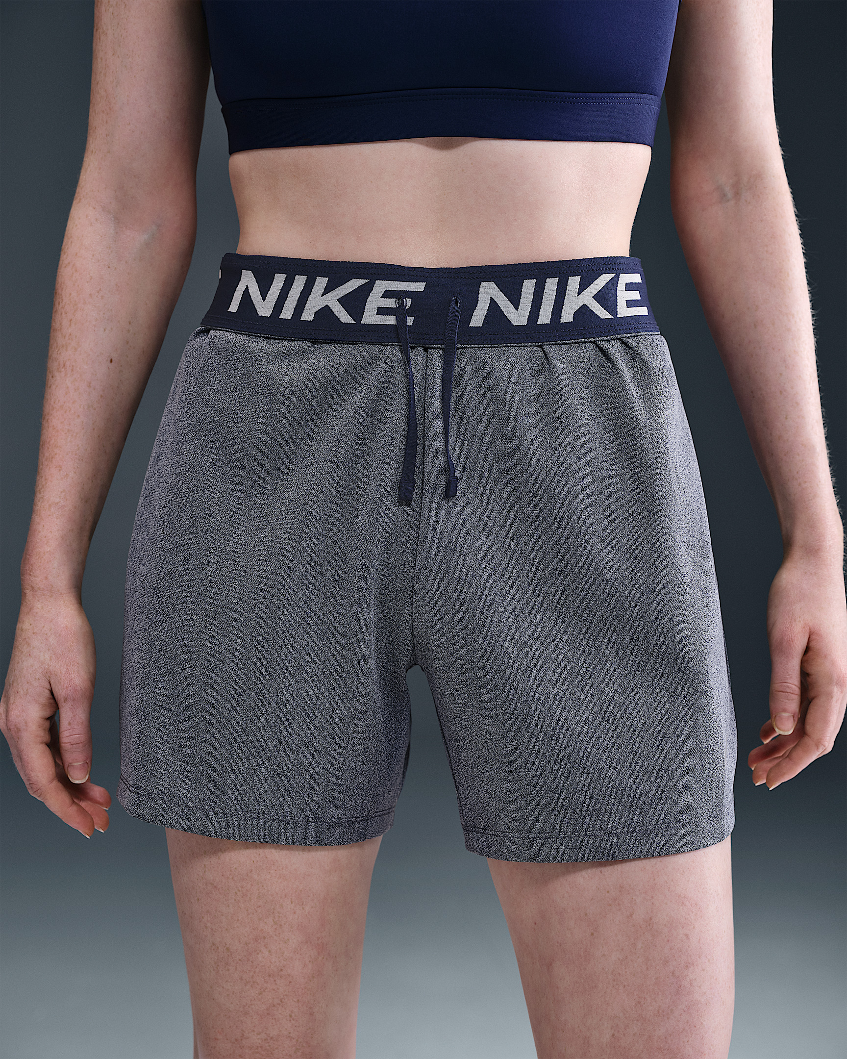 Nike Attack Women's Dri-FIT Fitness Mid-Rise 5" Unlined Shorts - 6