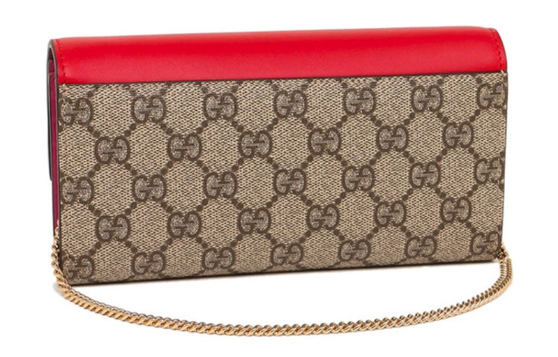 GUCCI (WMNS) Gucci Padlock Long Single Shoulder Bag Red 453506-KLQIG-9784 outlook