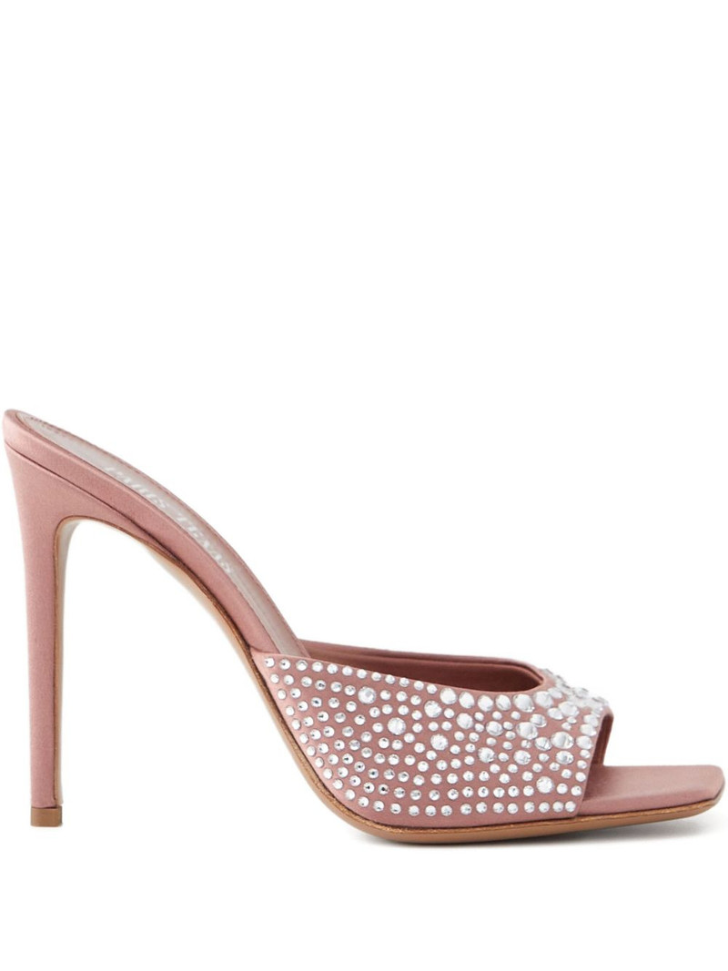 105mm Holly crystal-embellished sandals 1