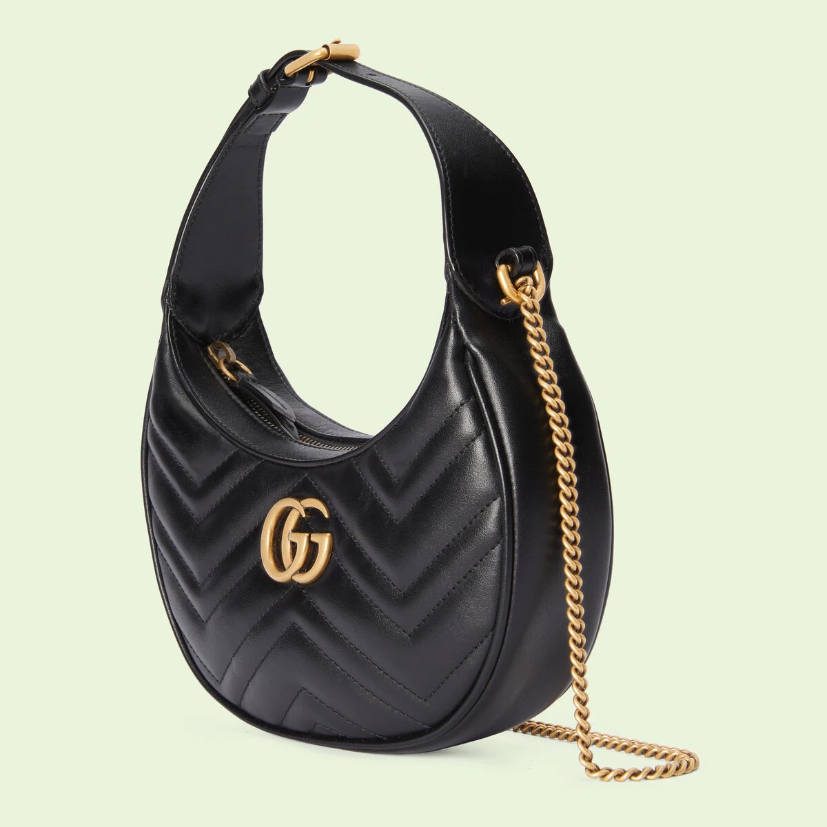 GG Marmont half-moon-shaped mini bag - 2