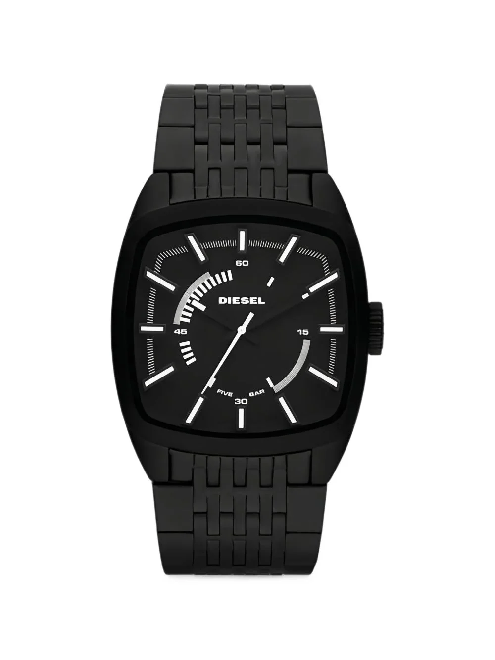 Scalped logo-detail 46mm watch - 1