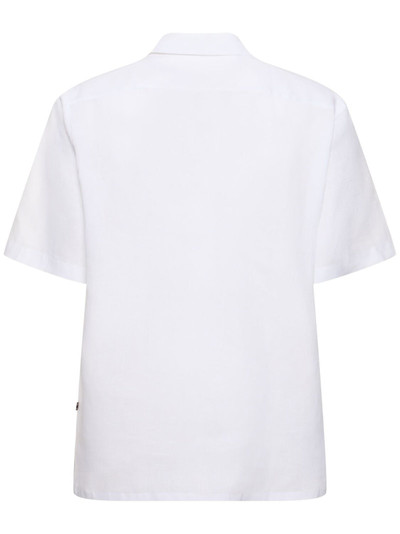 Brioni Short sleeve linen shirt outlook