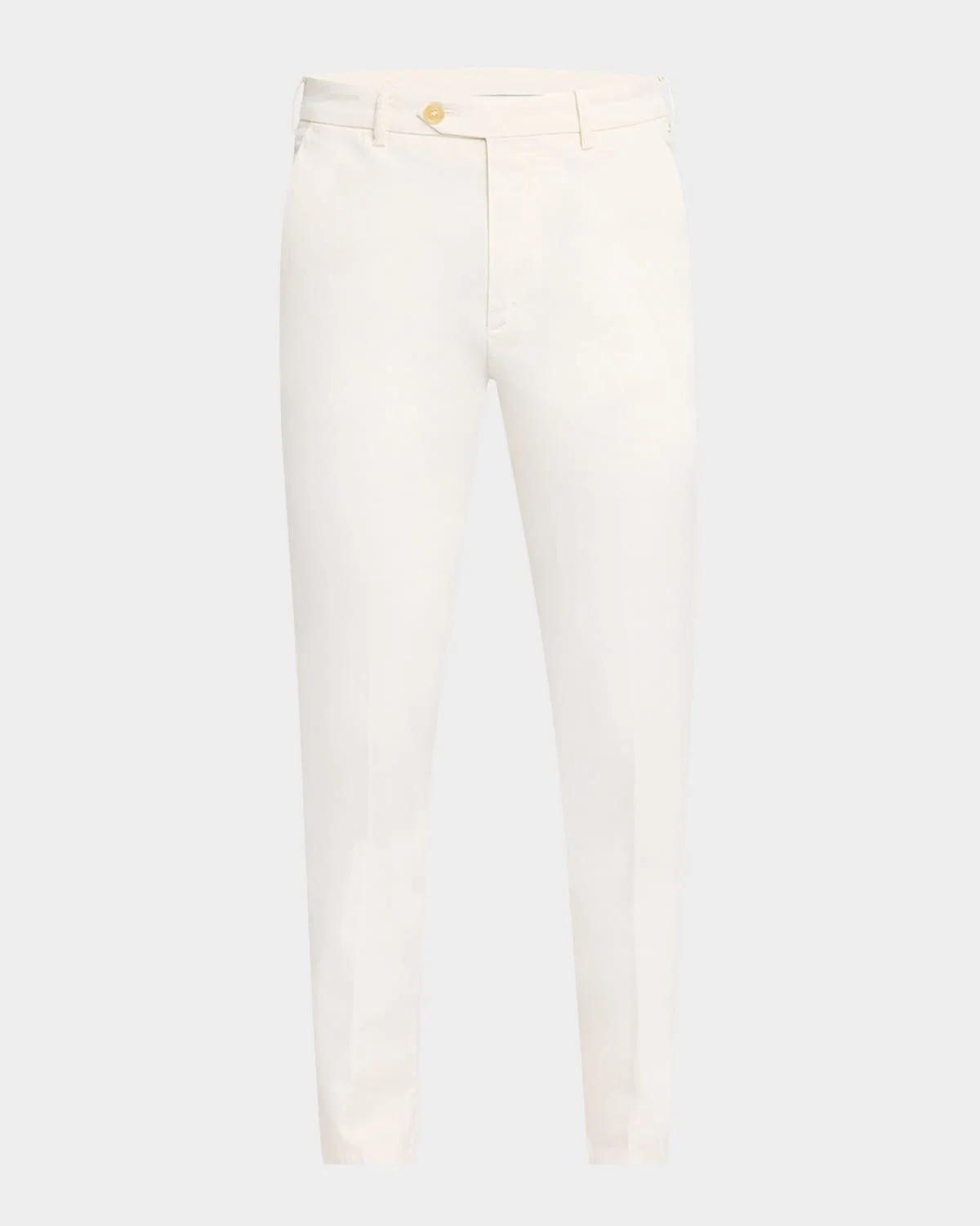 Men's Straight Flat-Front Pants - 1