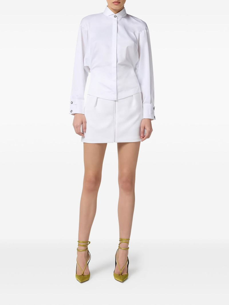 ELISABETTA FRANCHI wing tip-collar shirt outlook