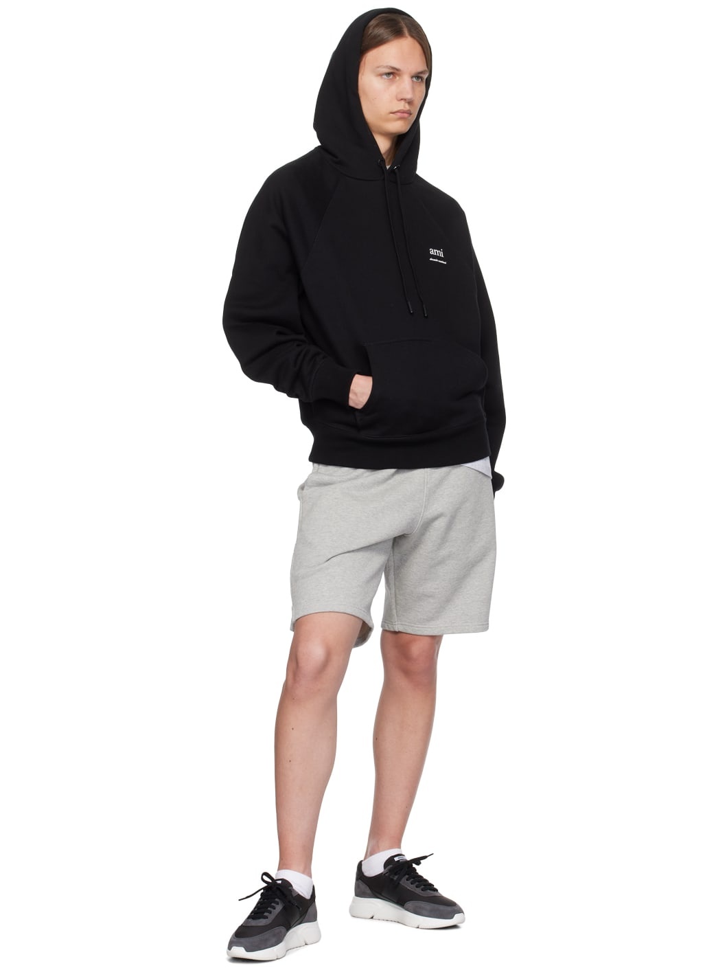 Black 'Ami Alexandre Mattiussi' Hoodie - 4