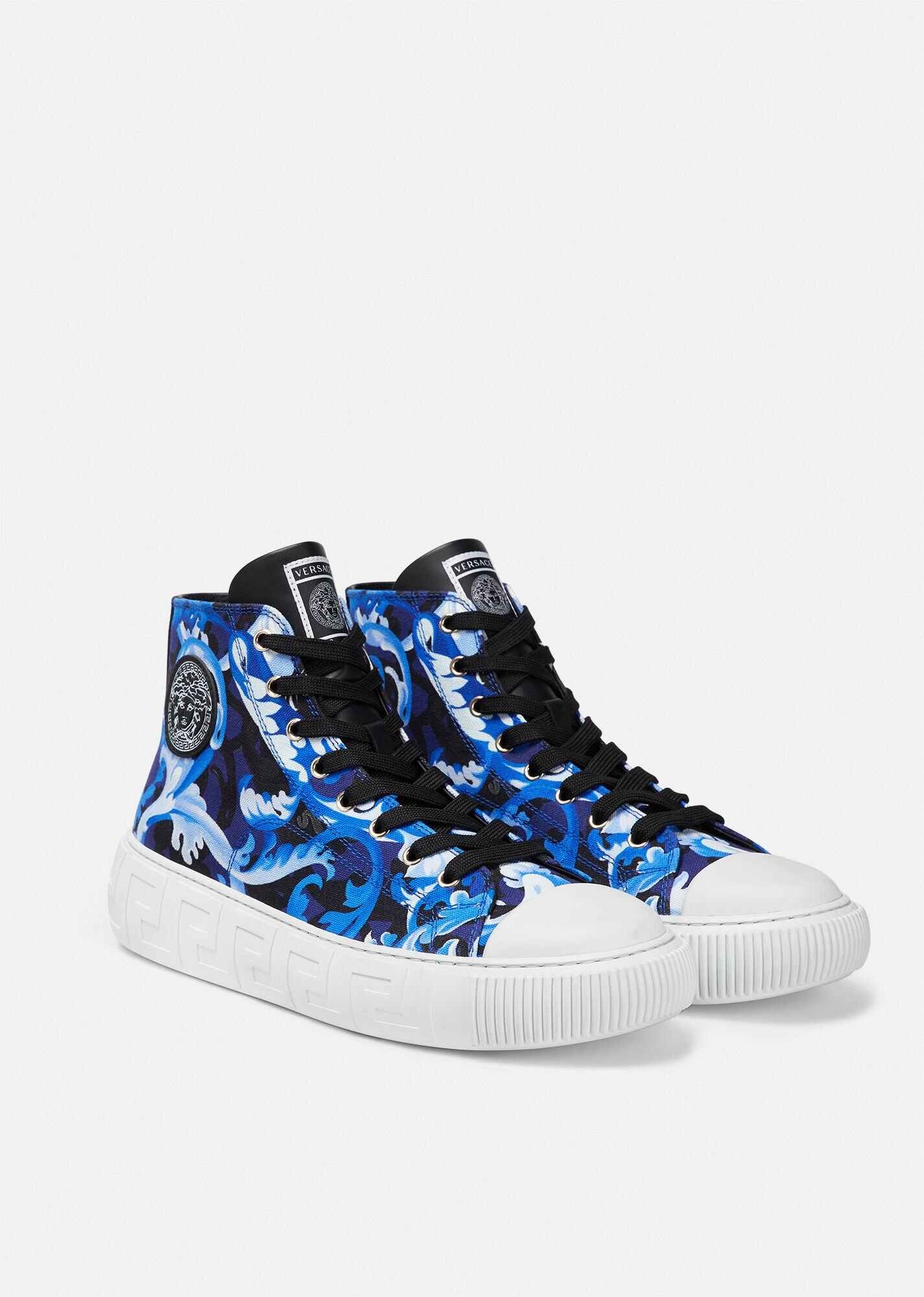 Greca Baroccoflage Print Sneakers - 3