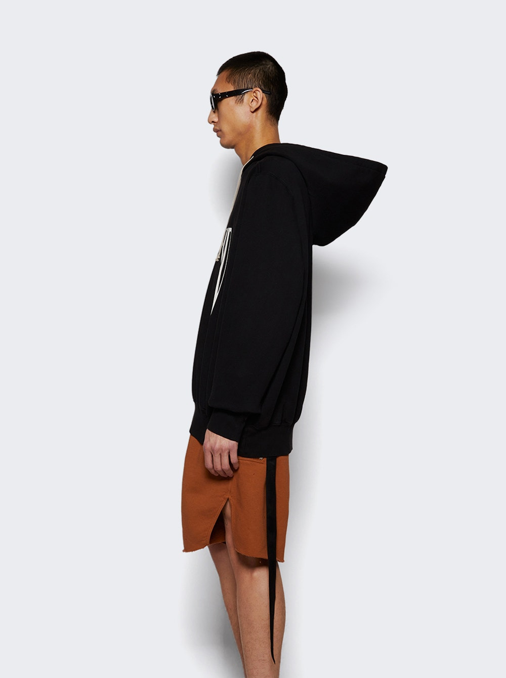 Oversized Hoodie Black And Milk - 3