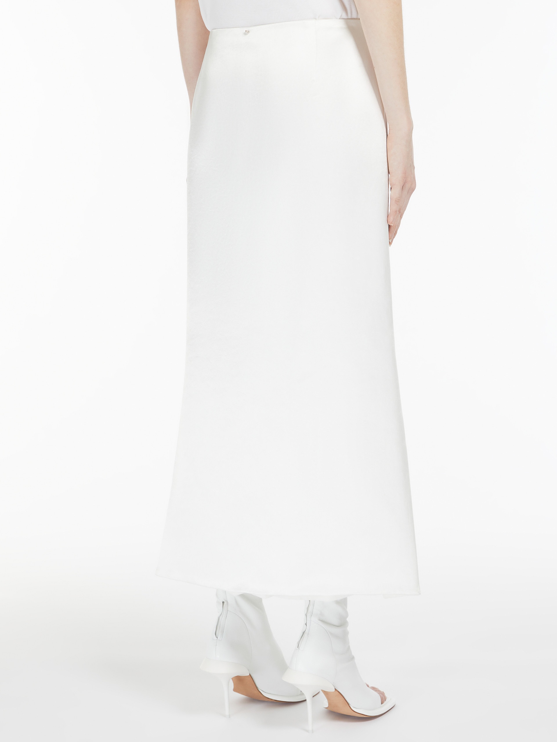 HUDSON Long slit wrap-style skirt - 4
