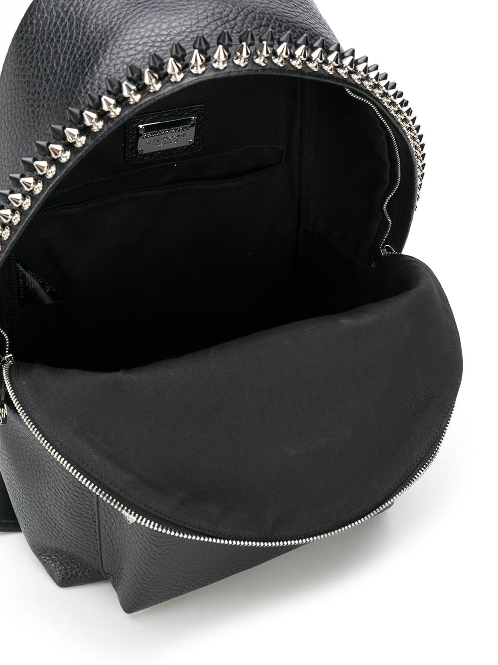 studded logo backpack - 5