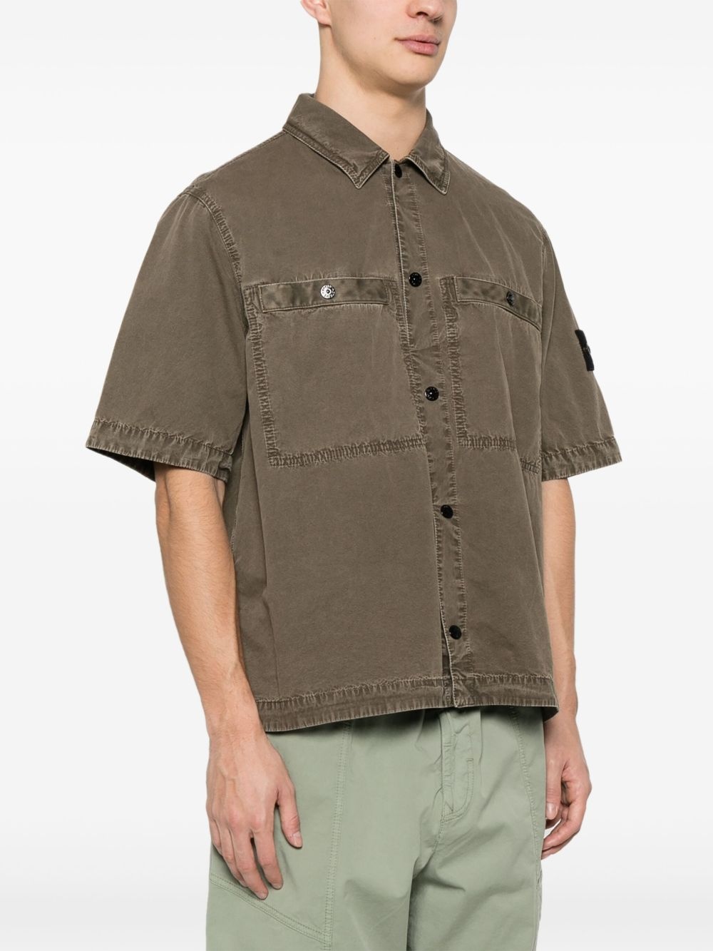 Compass-badge shirt - 3