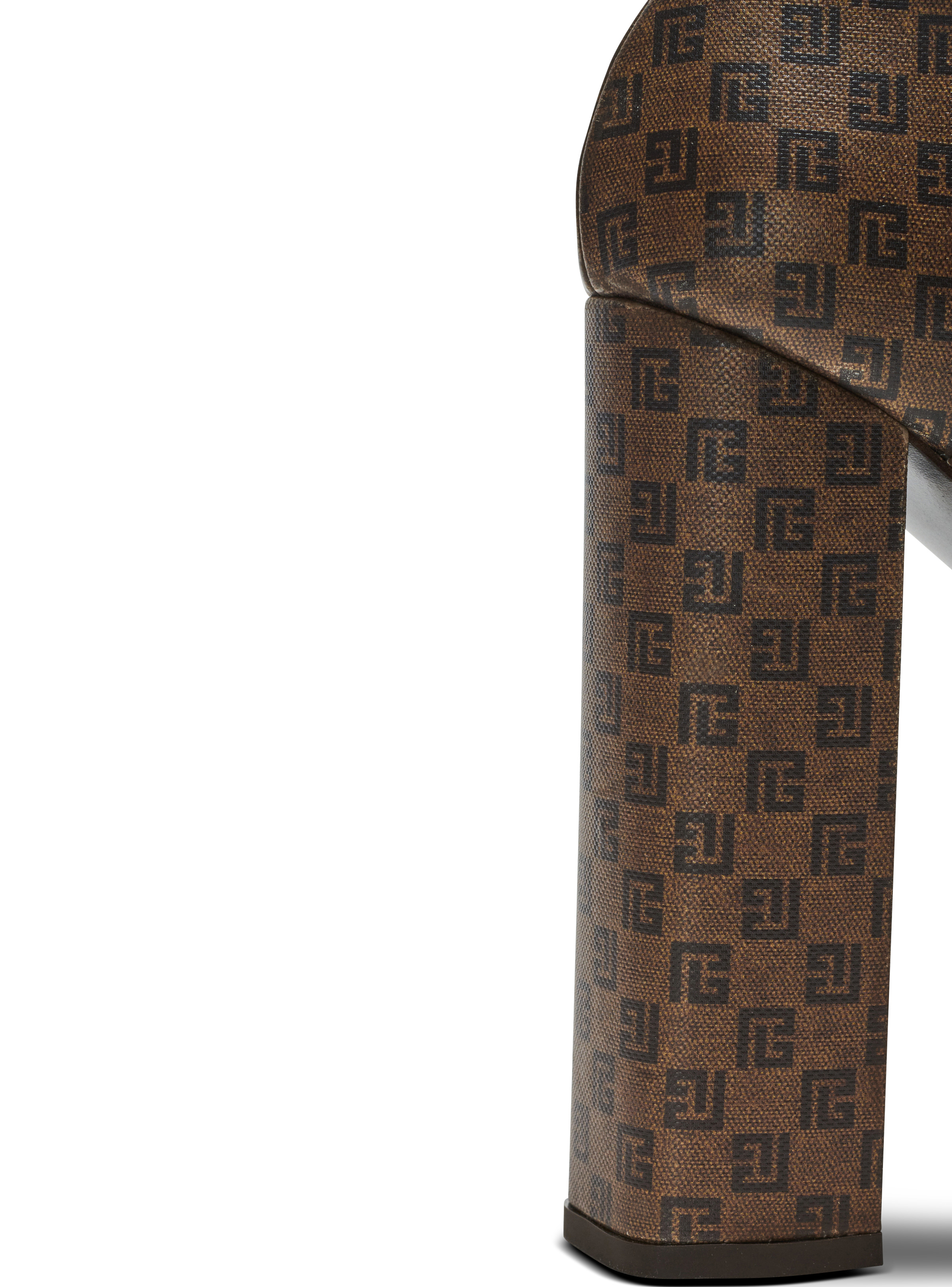 Brune mini monogram boots - 6