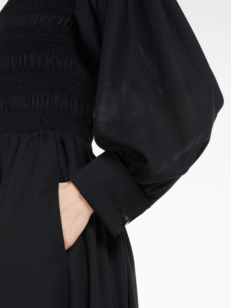 MANU Off the shoulder wool dress 6