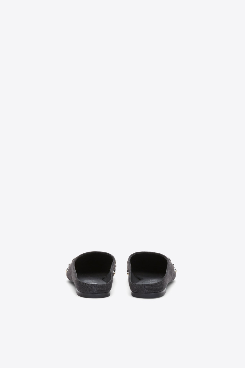 ID Mule Flat with Dome Embellishment 3