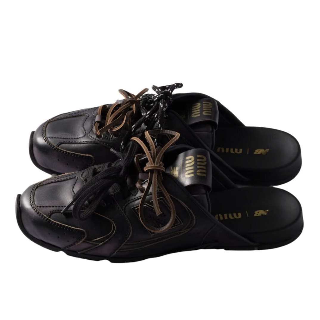 (WMNS) New Balance x Miu Miu 530 SL Mule 'Black' 5E333E-3G48-F0002 - 3