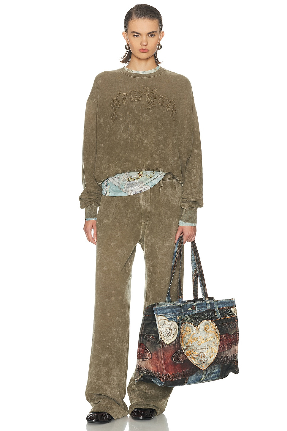 Double Pleat Sweatpant - 5