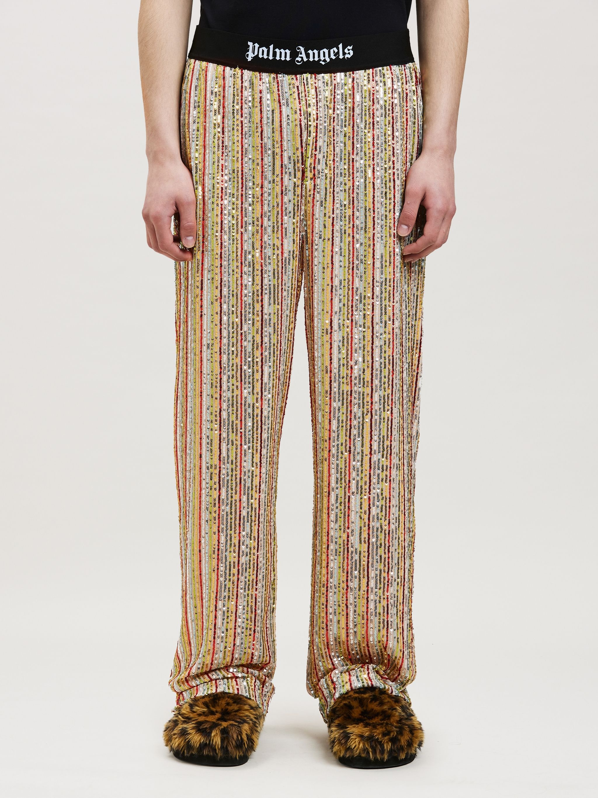 RAINBOW SEQUINS PAJAMA PANTS - 3