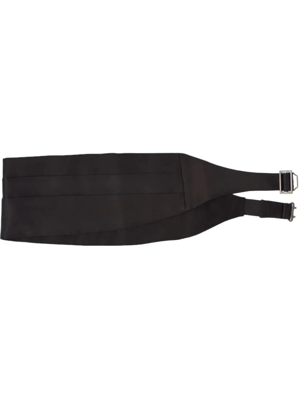 satin-finish tuxedo belt - 1