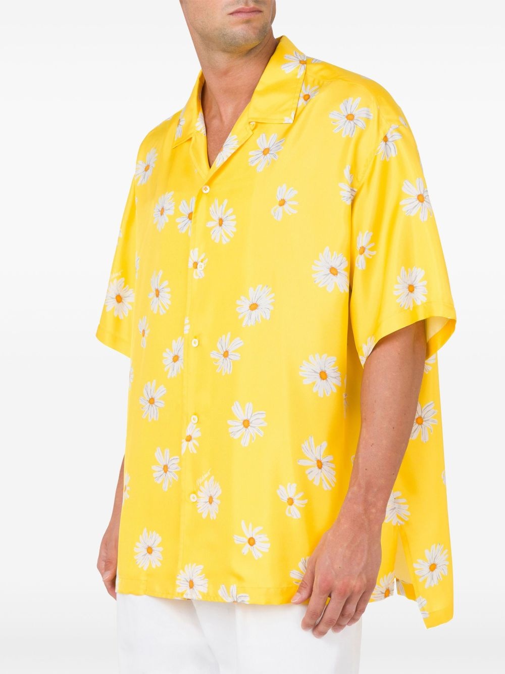 floral-print shirt - 2