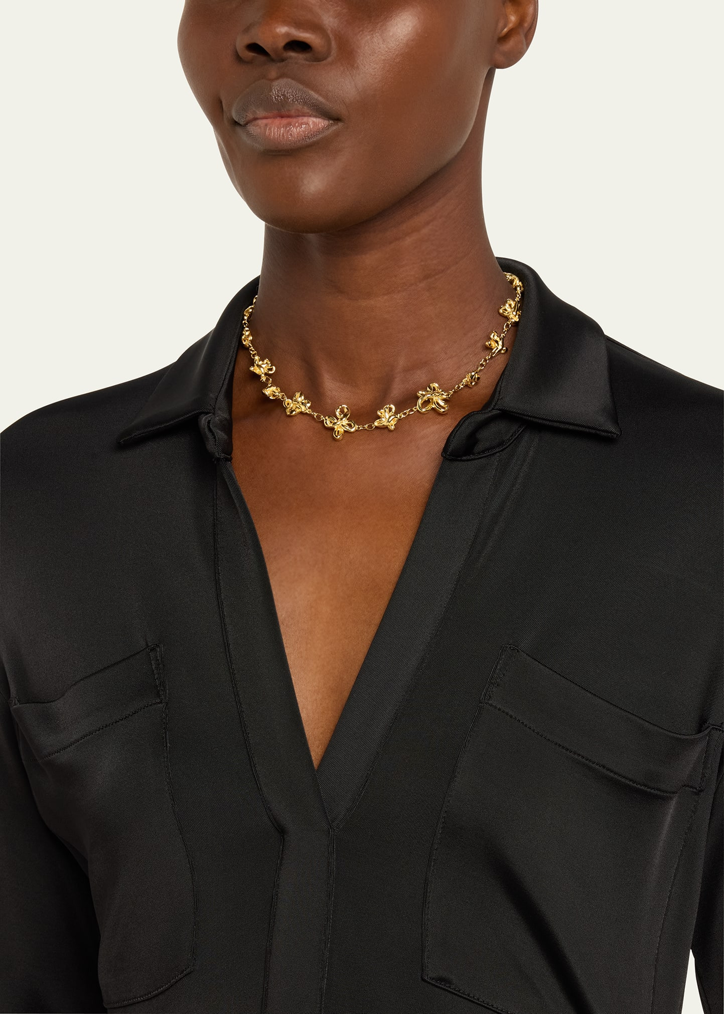 The Past Within the Present 18K Gold-Plated Necklace - 2