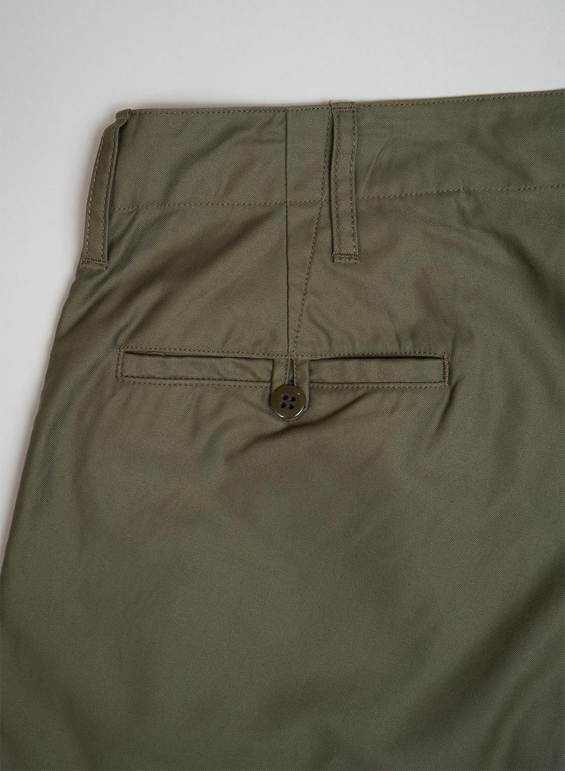 New Basic Chino Pant Moleskin in Green - 5