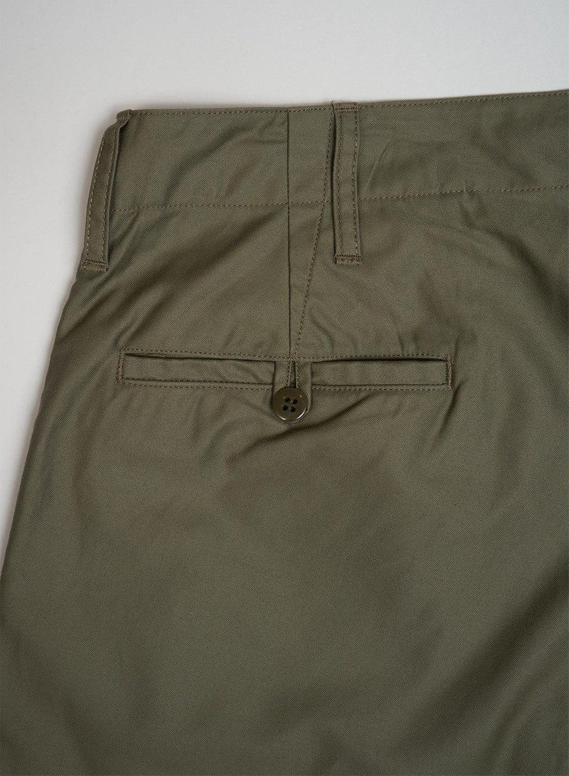 New Basic Chino Pant Moleskin in Green 5