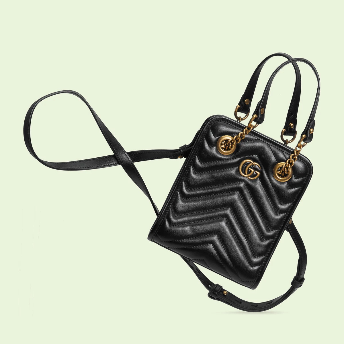 GG Marmont matelassé mini bag - 5
