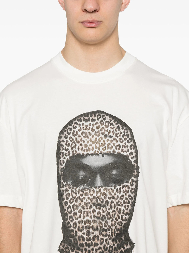 Leopard-mask T-shirt 3