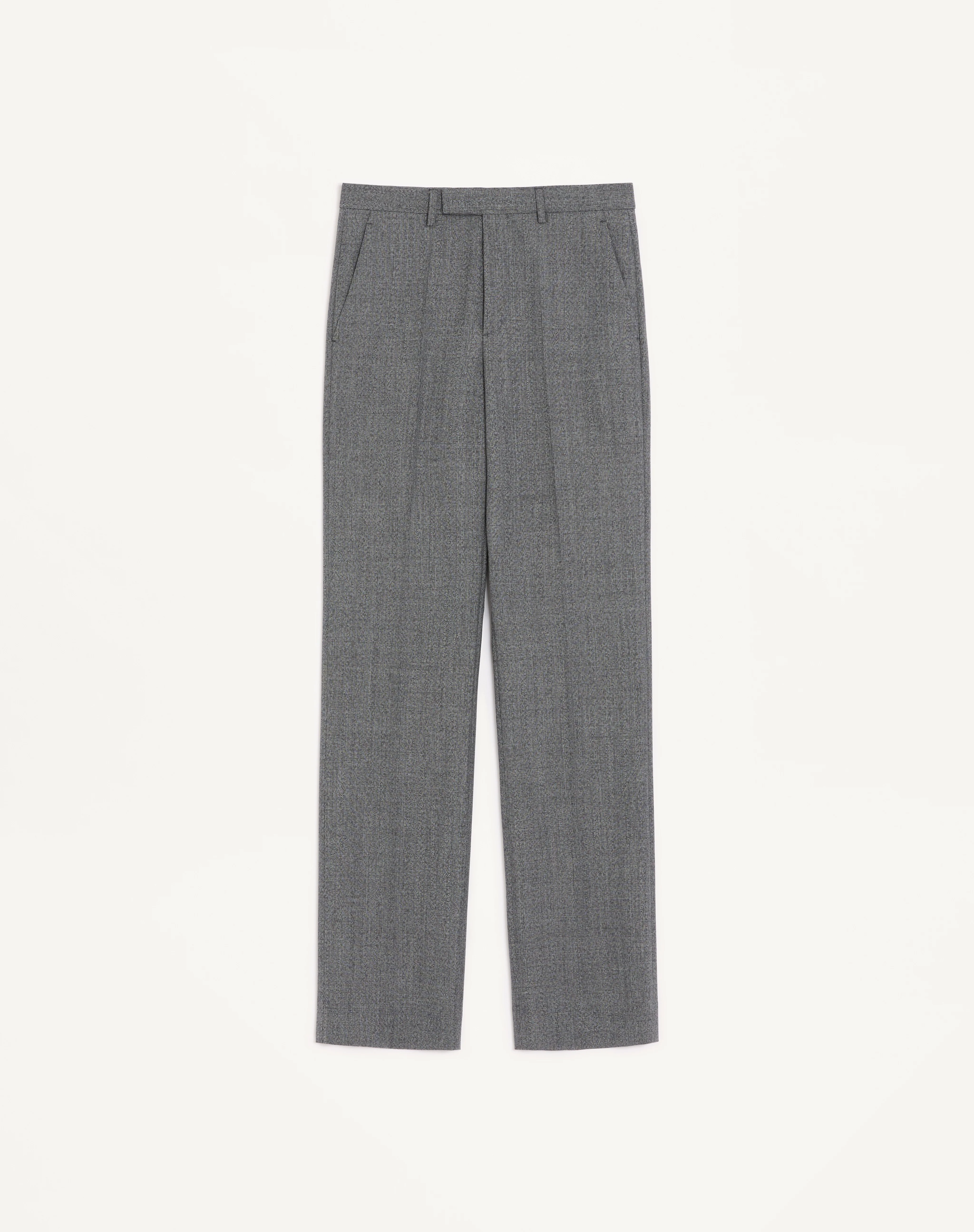 VALENTINO MOULINÉ WOOL TROUSERS - 1