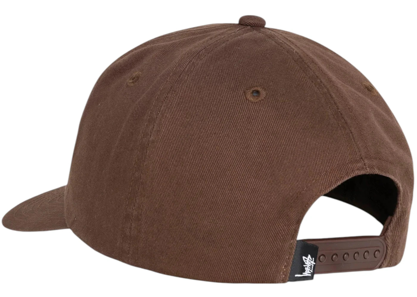 Stussy Big Stock Mid Depth Cap Chocolate - 3