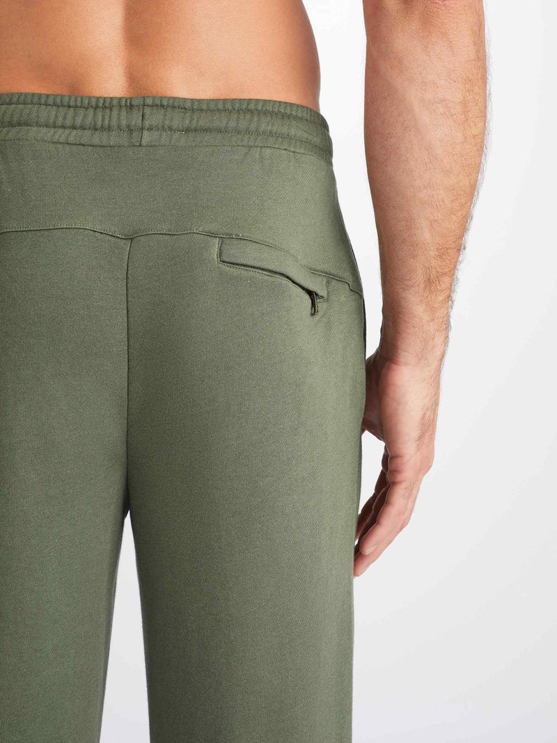 Men's Sweatpants Quinn Cotton Modal Soft Green - 5