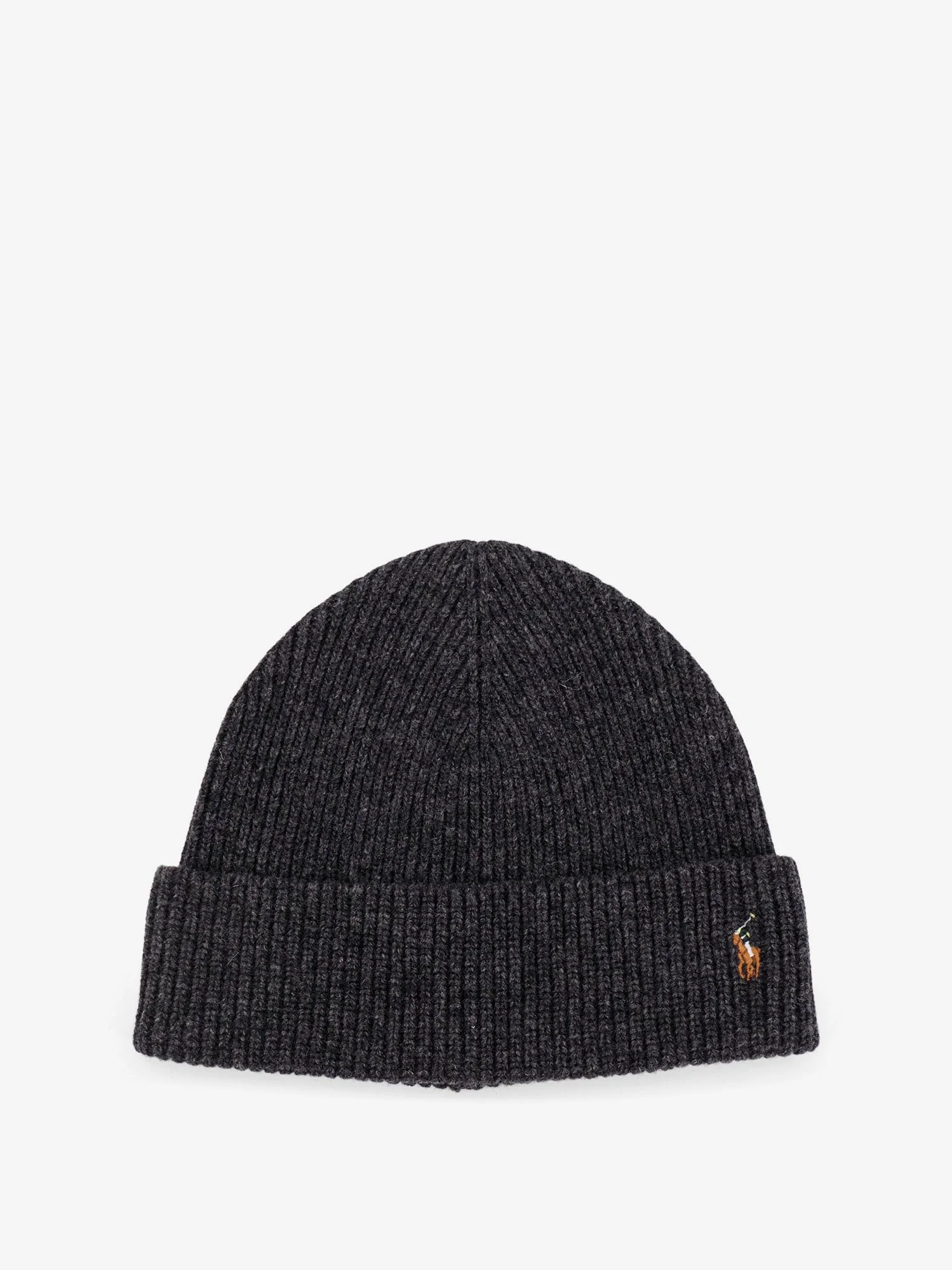 Polo Ralph Lauren Wool Blend Beanie Hat Grey - 1