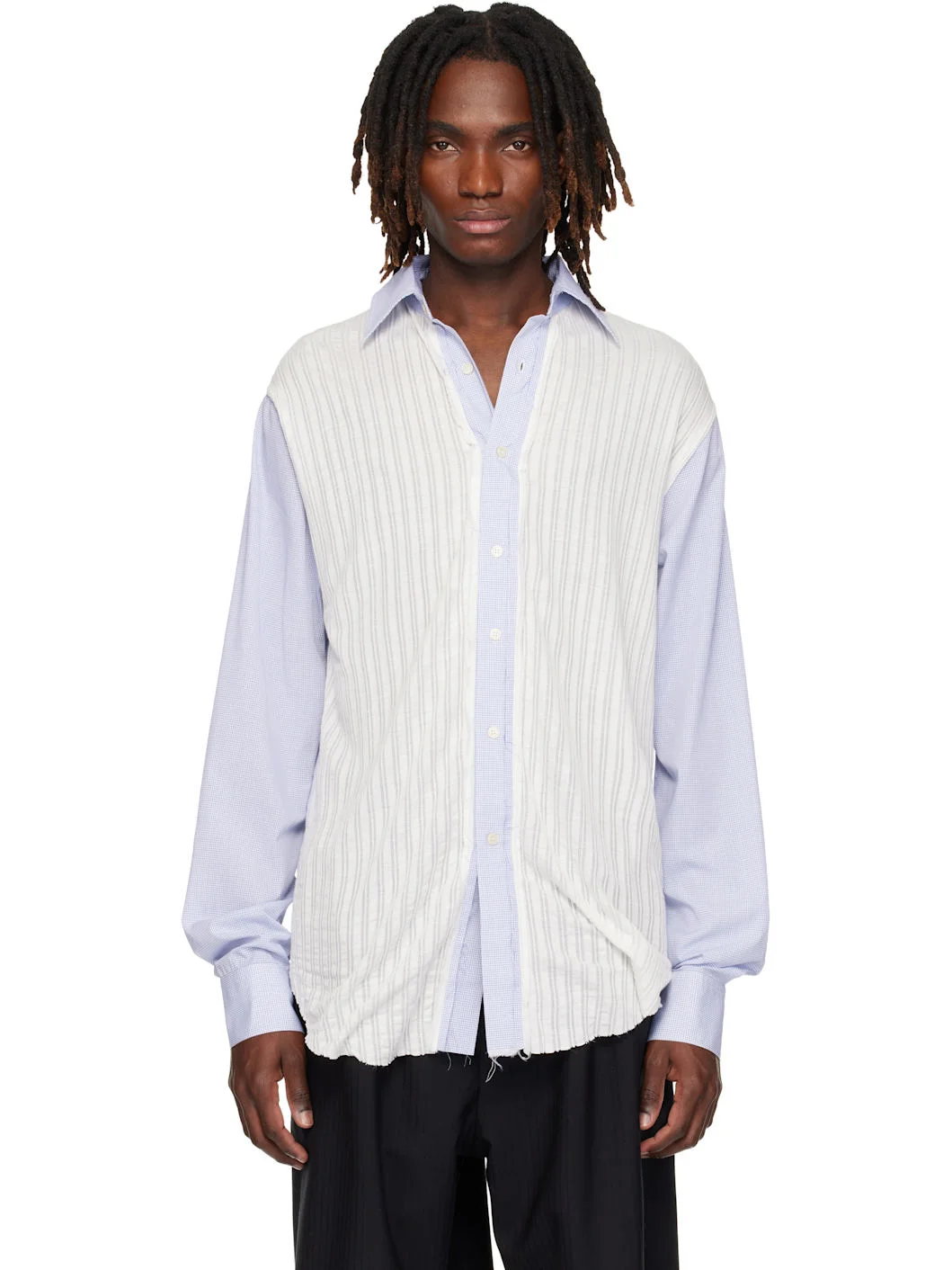 Blue & White Kitchen Boxing Day Shirt - 1