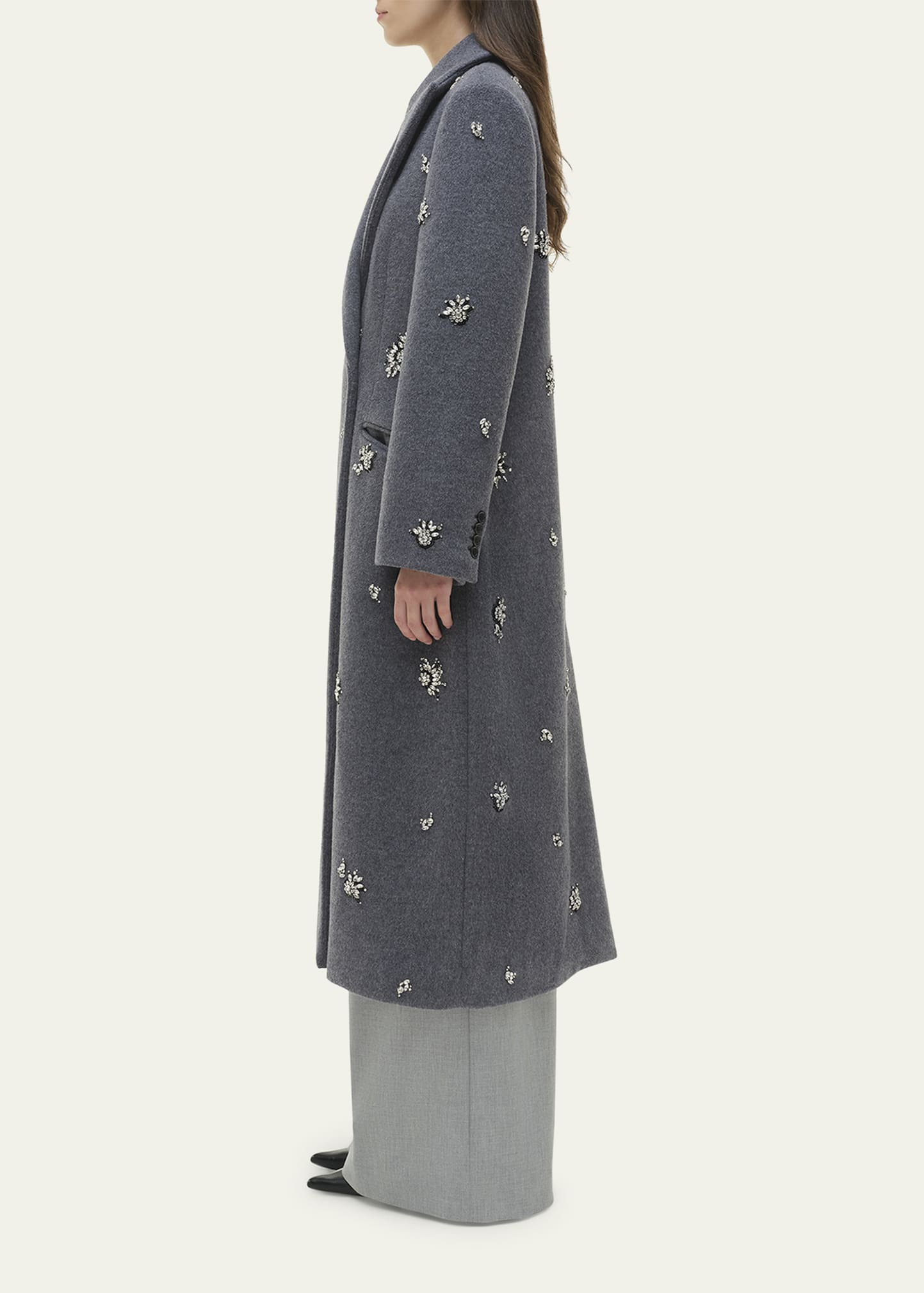 Gianni Embellished Coat - 4