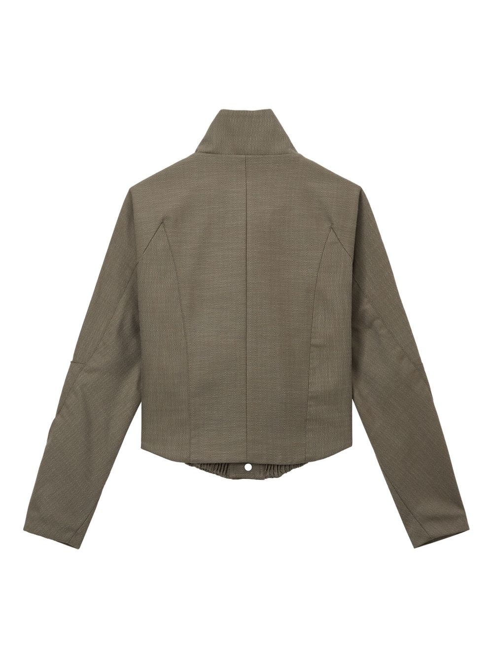 ruched-detailing jacket - 6