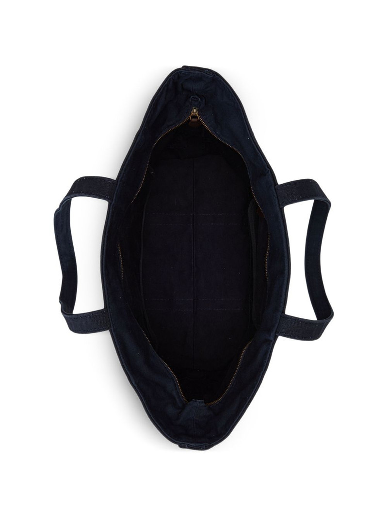 medium logo strap tote bag 4