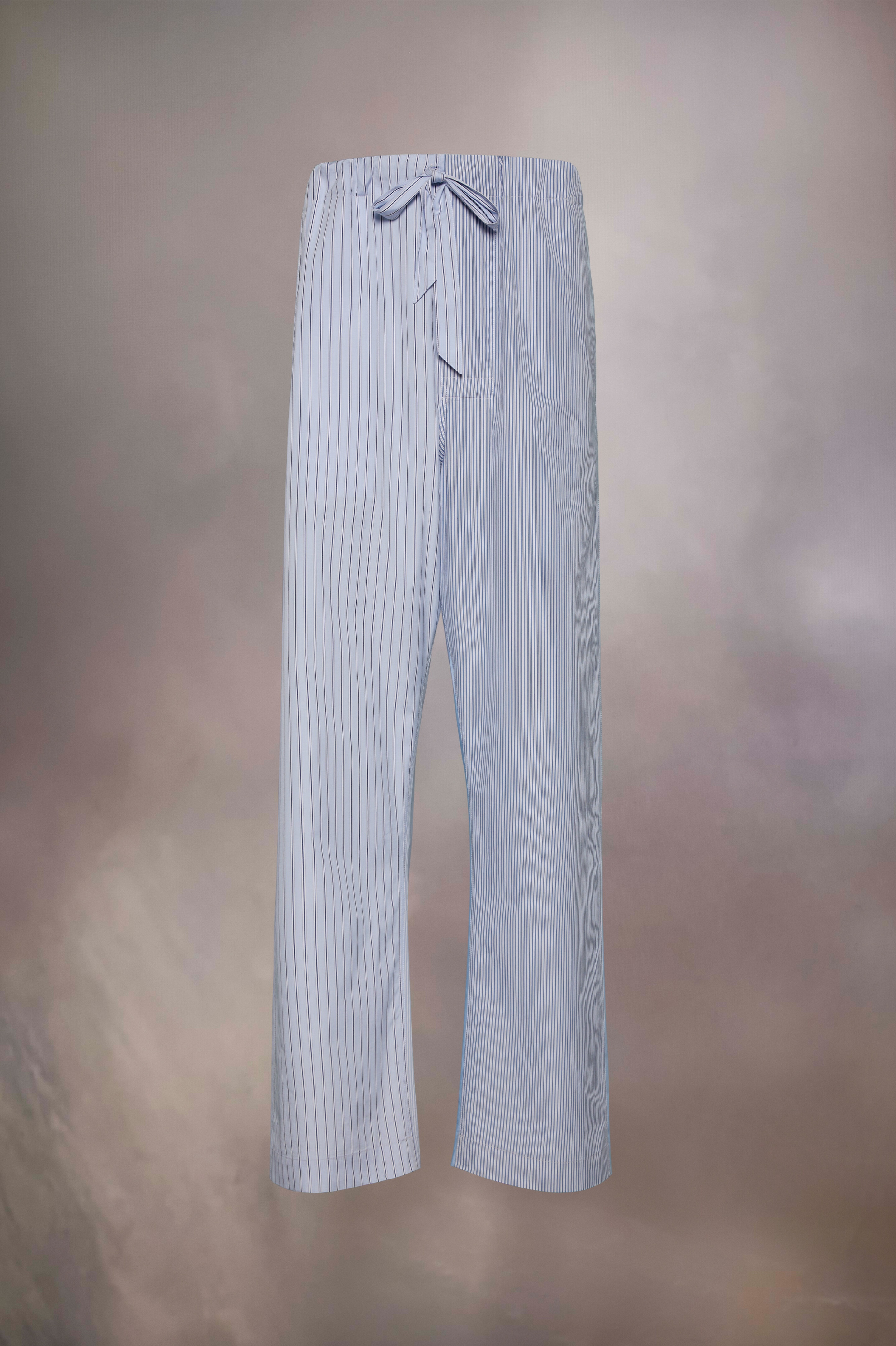 Stripe Cotton Trousers - 2